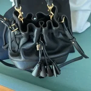 Marc Jacobs Sofia Loves Leather Drawstring Bucket Bag